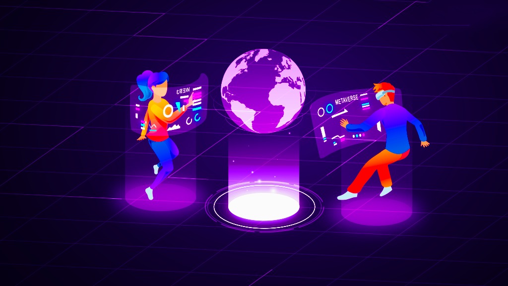 Khi công nghệ ngày càng phát triển, người ta có thể tham gia các sự kiện, mua sắm và thậm chí làm việc trên không gian ảo. Ảnh: tgs.vn