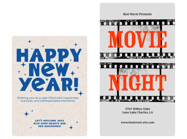 

Xu hướng sử dụng kết cấu hạt mang đến sự không hoàn hảo đầy cảm xúc, tạo chiều sâu và hiệu ứng chuyển động sống động, đồng thời nhấn mạnh vẻ đẹp tự nhiên và tính nguyên bản. Ảnh: Adobe