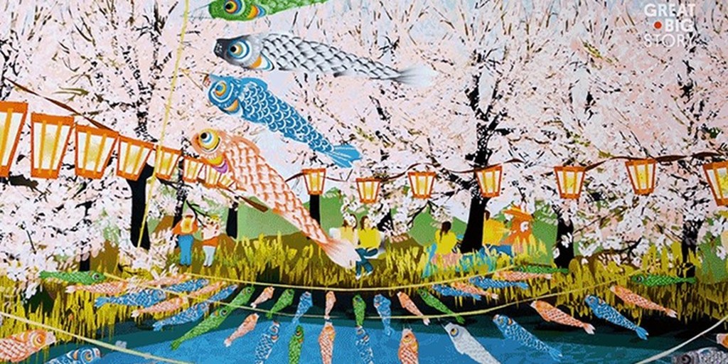 Tranh excel được vẽ bởi ông Tatsuo Horiuchi