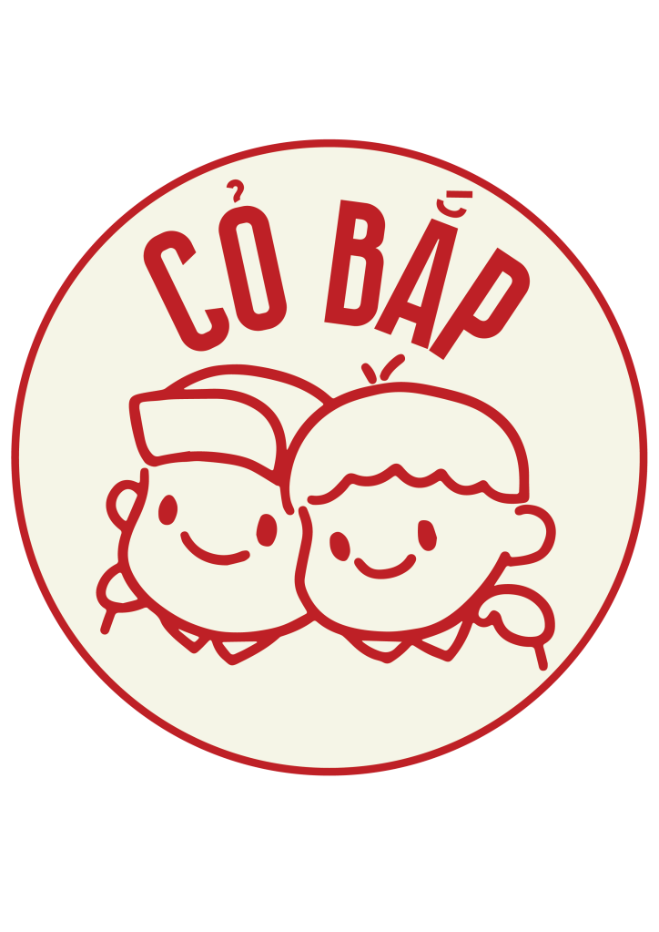 Logo Tiệm tạp hóa Cỏ Bắp