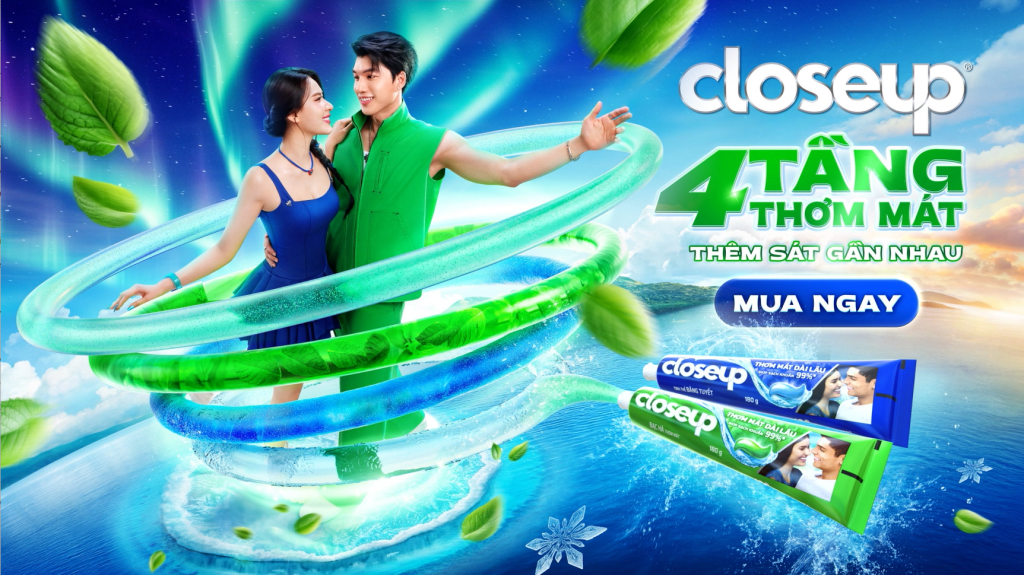 CLOSEUP x HIEUTHUHAI x LYNKREATIVE – 4 TẦNG THƠM MÁT,  THÊM SÁT GẦN&nbsp;NHAU